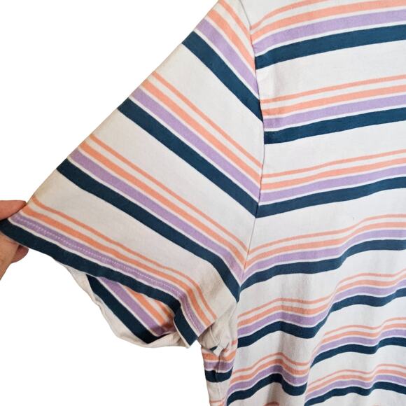 Bonobos Shirt Bonobos Slim Fit Shirt Striped T Shirt Men L Multicolor Casual - Picture 4 of 8